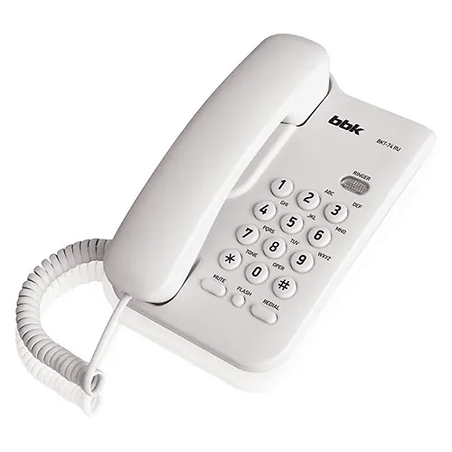 Provodnoj telefon BBK, Model BKT-74 RU (tsvet belyj)_1