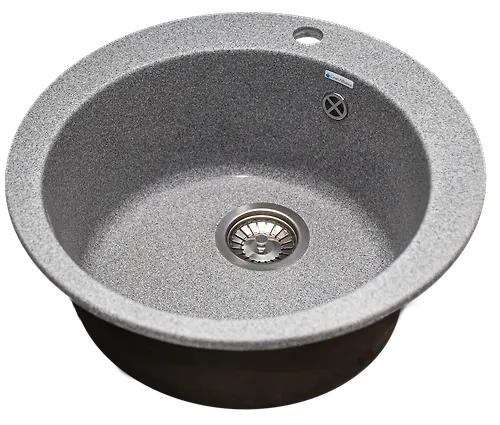 Mojka GranAlliance G-11 (d-490 mm) temno-seraya s sifonom_2