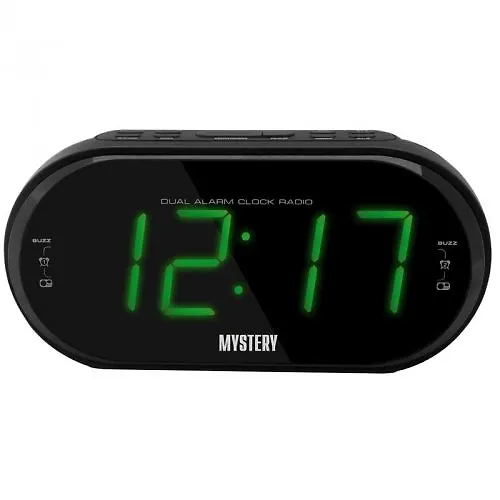 CHasy-budilnik s RADIO MYSTERY MCR-69 black(green)_1