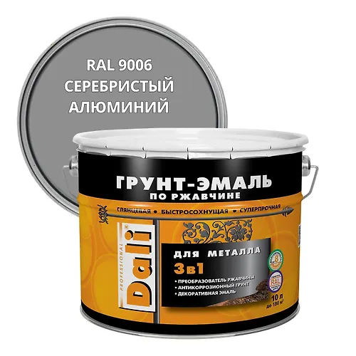 Grunt-emal po rzhavchine 10 l Serebristyj alyuminij Rogneda_1