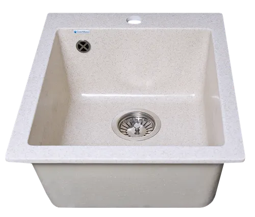 Mojka GranAlliance G-24 490h420 mm bezhevaya s sifonom_2