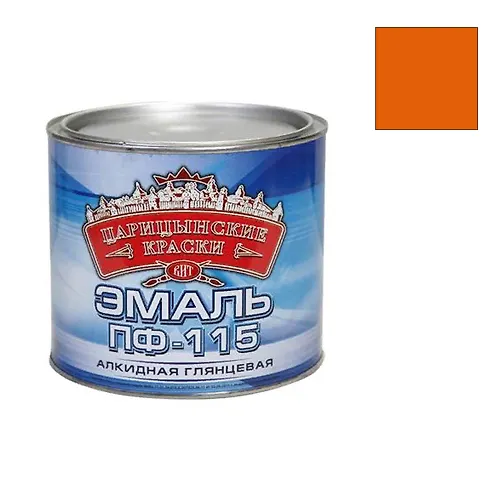Emal PF-115 TSaritsynskie kraski oranzhevaya 1,8 kg_1