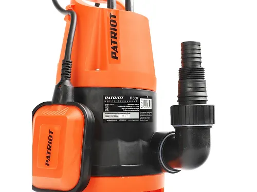 Nasos drenazhnyj PATRIOT F 800, dlya gryaznoj vody, 810 vt, 13000 l/ch_4