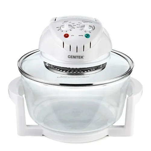 Aerogril Centek CT-1456 (belyj) <12+5l> 1400Vt, tajmer 90 min, max 250 , 2 reshetki_1