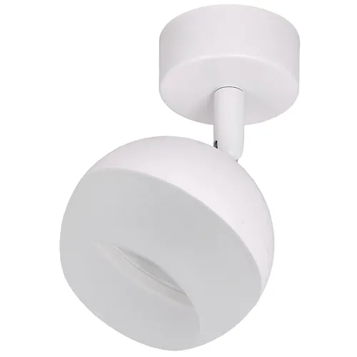LIGHTING Svetilnik 4011 nakladnoj nasteno-potolochnyj pod lampu GX53 belyj IEK_1