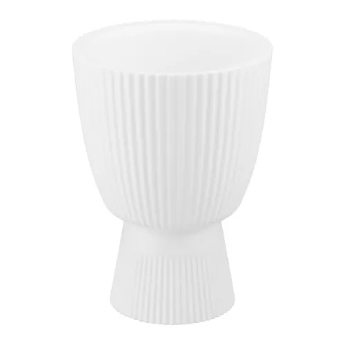 Kashpo VELVET IDEA D150mm 1l so vstavkoj belyj M3268_1