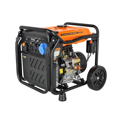 Generator benzinovyj Carver PPG-10000IE invertornyj (8/8,5kVt, 220/12V,rozetki, ATS, displej,kolesa)_1