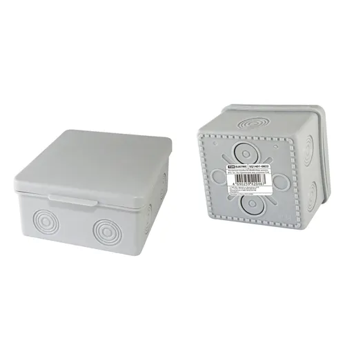 Raspayachnaya korobka OP 80h80h50mm, kryshka, IP54, 7vh., bez germovvodov TDM (SQ1401-0822)_1
