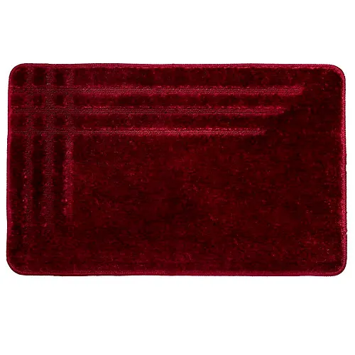 Kovrik dlya v/k DEKOTEX Comfort Linea iz 1 sht 80h120sm 10mm (bordo) 1/12_1