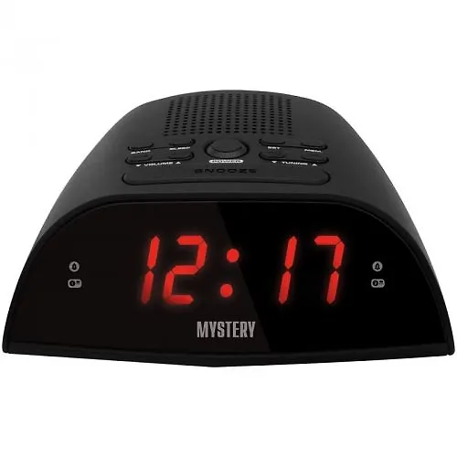 CHasy-budilnik s RADIO MYSTERY MCR-48 black(red)_1