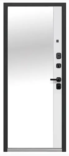 Dver met.LUXOR 2MDF Diagonal Zerkalo 960 pravaya_3