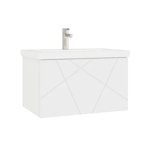 Tumba Vigo Geometry 700-0-1 podvesnaya, belyj (pod umyvalnik Como-70)_1