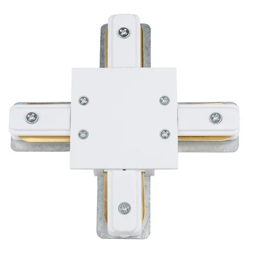 Soedinitel dlya shinoprovodov tipa R, H-obraznyj UBX-Q123 R41 WHITE 1 POLYBAG UL-00007383_1