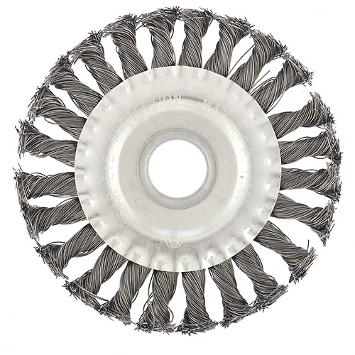 SCHetka dlya USHM, 125 mm, posadka 22,2 mm, Ploskaya, kruchenaya provoloka 0,5 mm// Sibrteh art.746327_1