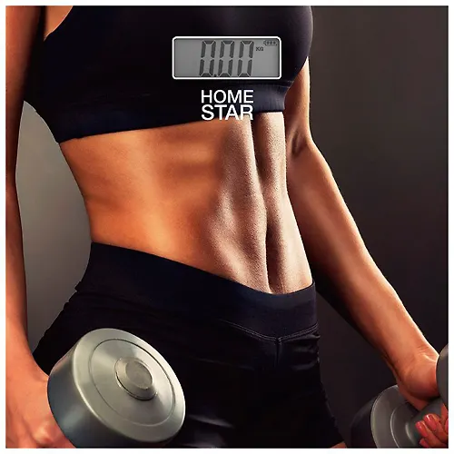 Vesy napolnye elektronnye HomeStar HS-6006B (steklyannaya poverhnost, 150 kg) art.110014_1