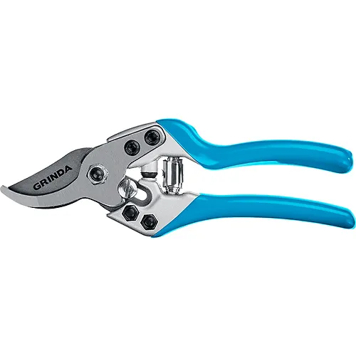 Sekator ploskostnoj P-27 s ergonomichnymi alyuminievymi rukoyatkami, 190 mm, Grinda PROLine 423427_1