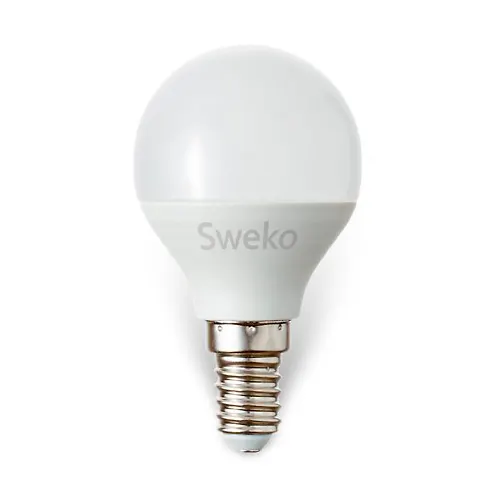 Svetodiodnaya lampa Sweko 42 seriya 42LED-G45-7W-230-3000K-E14-P_1