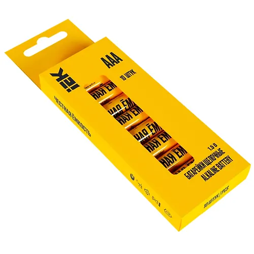 Batarejka schelochnaya Alkaline LR03/AAA (10sht/boks) IEK ABT-LR03-OP-B10_1