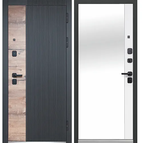Dver met LUXOR 2MDF Dub Vertikal 960 pravaya (Rossiya) g.Tolyatti_1