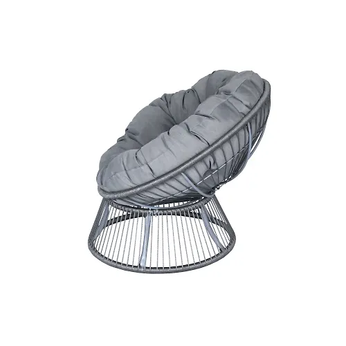 Kreslo dlya otdyha Garden story Papasan Elis shnur seryj, podushka seraya Tesla smoke CN2311-MT_3
