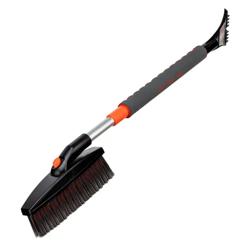 SCHetka-smetka dlya snega so skrebkom teleskopicheskaya 730-1000 mm// Stels art.55313_1