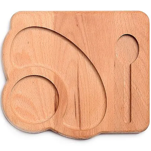 40393008 Doska dlya zavtraka buk 25*21*2.5sm MB(h5) 