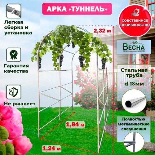 Arka Tunnel vysota 2,32m shirina 1,24m g.Ufa_1