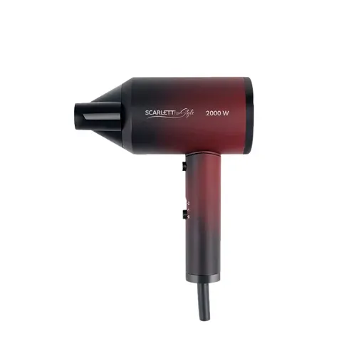 SC-HD70I38 Fen (2000Vt., DC motor, ionizatsiya) chernyj s krasnym 