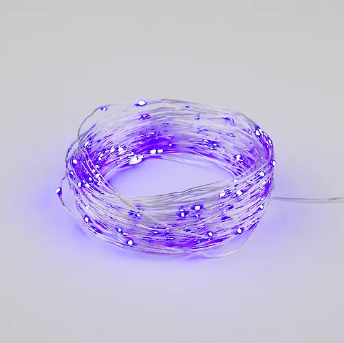 Girlyanda svetodiodnaya na batarejkah ULD-S1000-100/SCB/3AA PURPLE IP20 DEW UL-00007187_2