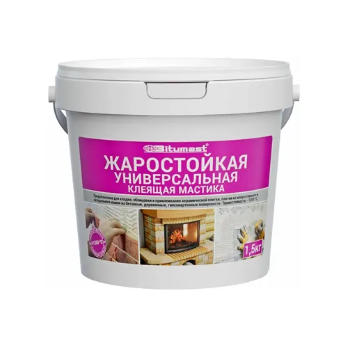 ZHarostojkaya universalnaya kleyaschaya mastika Bitumast 1,5 kg (PE)_1
