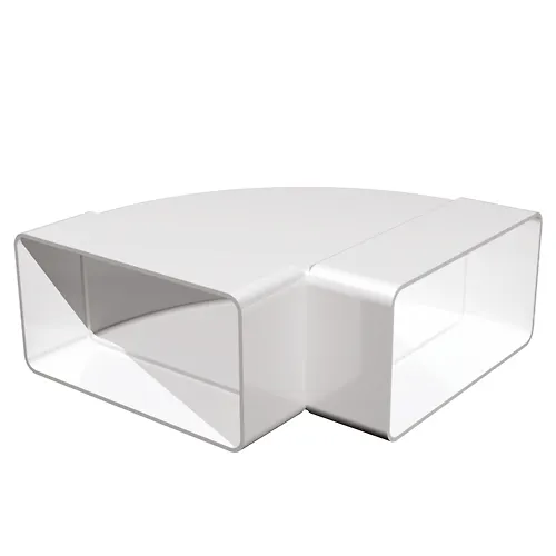 Koleno gorizontalnoe plastik 90 grad., 60h120 (612KGP)_1