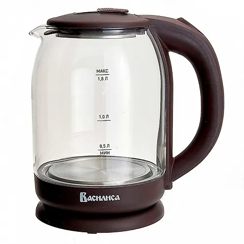 CHajnik VASILISA VA-1035, korpus iz zharopr. stekla, korichnevyj, 1500Vt., 1,8l_1