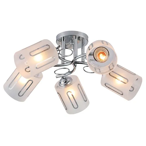 ESCADA Potolochnyj svetilnik Escada 1120/5PL E27*40W Chrome_1