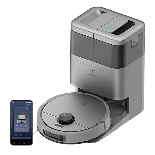 Robot-pylesos so stantsiej samoochistki PVCRAC 7290 WIFI IQ Home Grafitovyj POLARIS CN_1