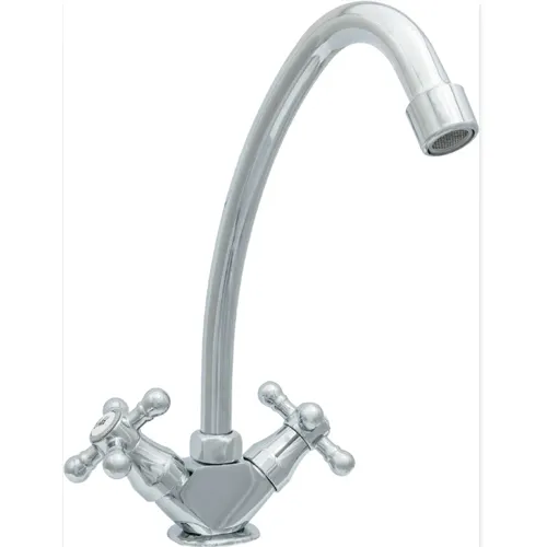 Smesitel elochka TSS-SM 12/2g Met-Krest kruglyj izliv D16 N-220mm SM504508_1