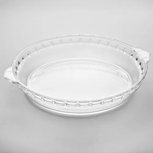 RK-0040 Kruglaya forma dlya zapekaniya s ruchkami 1,0l 