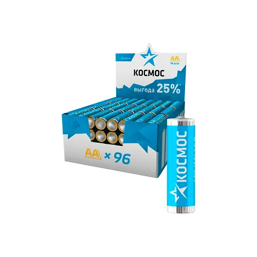 Element pitaniya Kosmos AA LR6 4 sht. shrink 96sht. displej boks_1