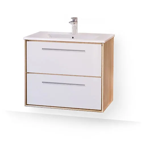 Tumba  Frame  75 podvesnaya, Belaya  pod umyv Quadro-75_1