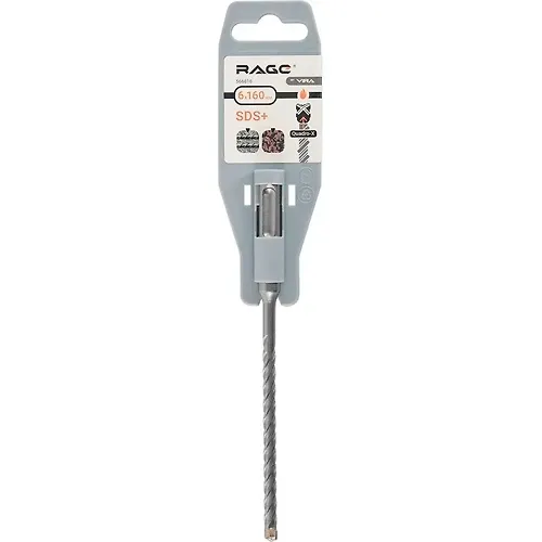 566616 Bur po betonu SDS-Plus 6h160 mm Quadro-X RAGE by VIRA, art.566616_1