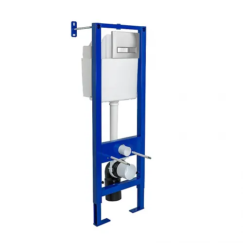 Installyatsiya BERGES dlya skrytogo montazha unitaza ATOM 410 knopka HROM GLYANETS ( 040338)_1