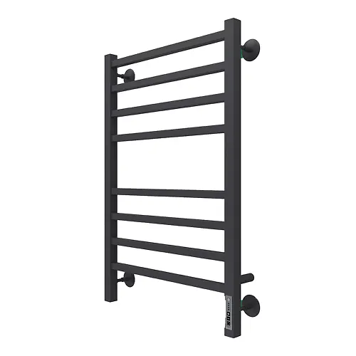 Polotentsesushitel Vatikan P8 (Kons Stal) 500 h 800mm CHernyj MUAR matovyj (VSTROEN DIMMER) TERMINUS_1