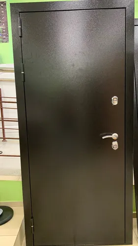 Dver metallicheskaya Strazh 3K Teplo 960*2050 pravaya ,med/med,hrom nakl_1