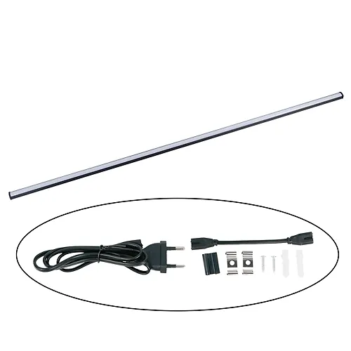 Svetilnik linejnyj svetodiodnyj, 230V. Kabel 0,9m s vilkoj i kreplenie v/k. Belyj svet UL-00012403_1