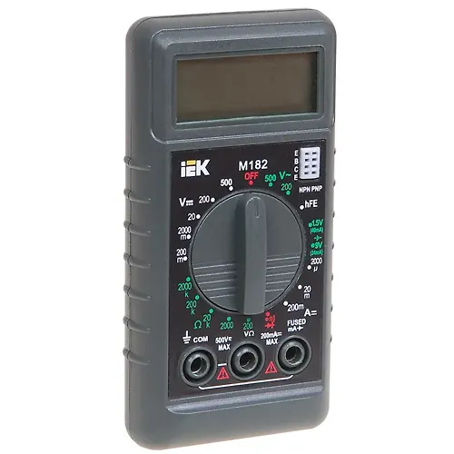Multimetr tsifrovoj Compact m182 IEK art.TMD-1S-182_1