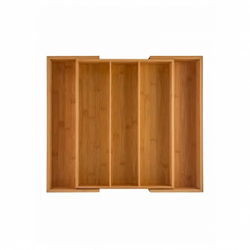 Lotok dlya stolovyh priborov BAMBOO TOUCH razdvizhnoj 34.5-51h44.5h6.5sm art.AGB502_1