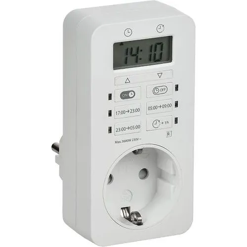 RTE-6 Rozetka-tajmer elektronnyj 1min 24ch 16A IP20 Iek_1