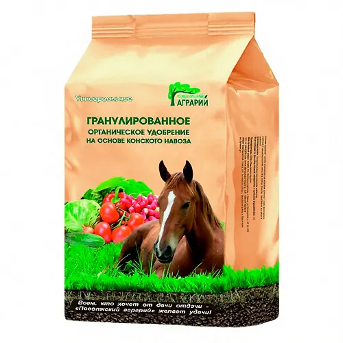 Udobrenie Povolzhskij agrarij organicheskoe konskij peregnoj 12l_1