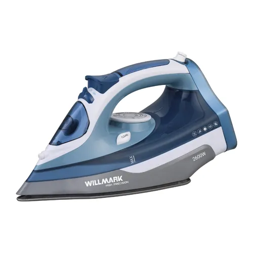 Utyug WILLMARK SI-2678CB (2600Vt, keram.podoshva, 380ml, zaschita ot nakipi, antikapelnaya sistema)_1