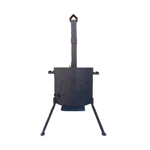 Pech pod kazan na 10l s dvertsej i dymohodom D-34 sm tolsch.metalla 2mm_1