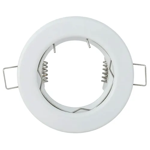 Svetilnik vstraivaemyj pod lampu MR16 belyj IEK art.LUVB0-GU05-1-K01_1